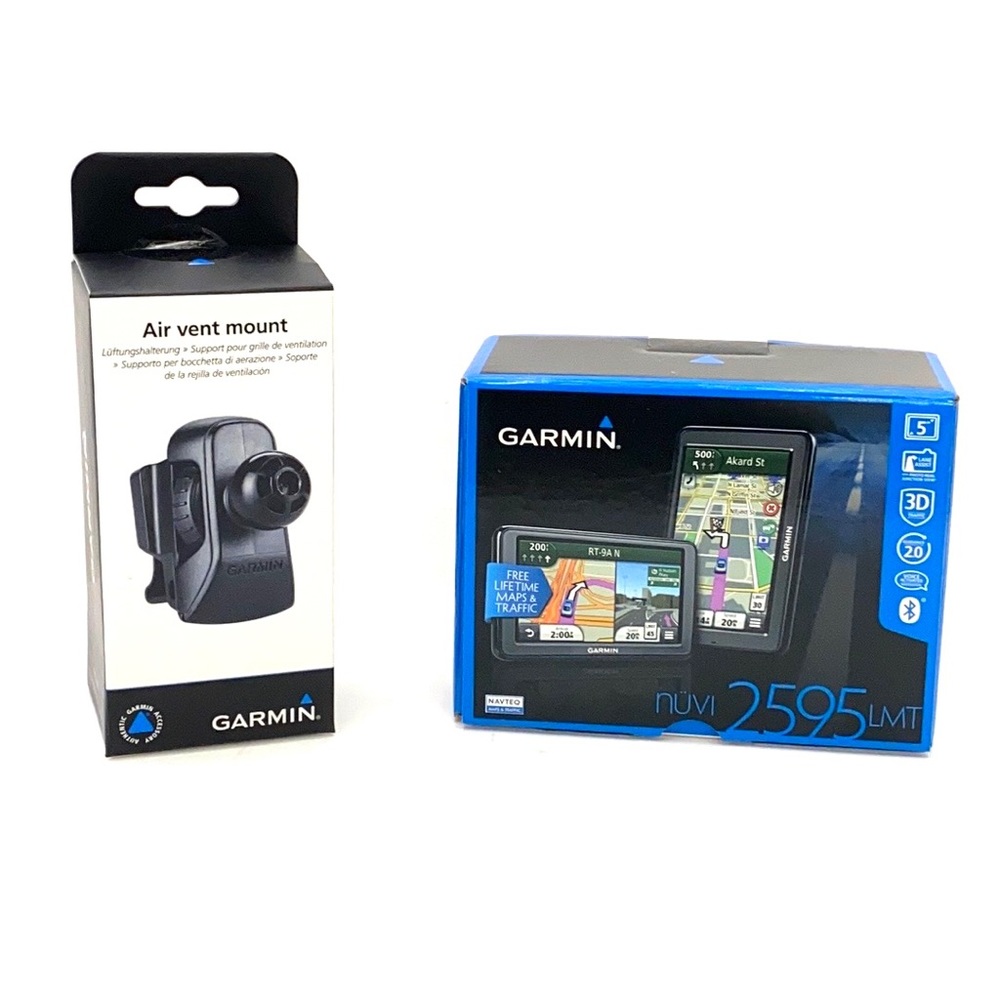 Garmin nüvi 2595LMT Car GPS w/Air Vent Mount (NIB)